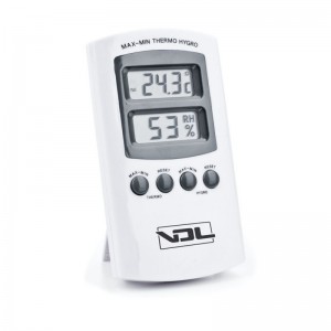 TERMOHIGROMETRO DIGITAL BLANCO MAX/MIN